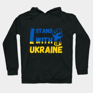 I stand with Ukraine support Ukraine Hoodie